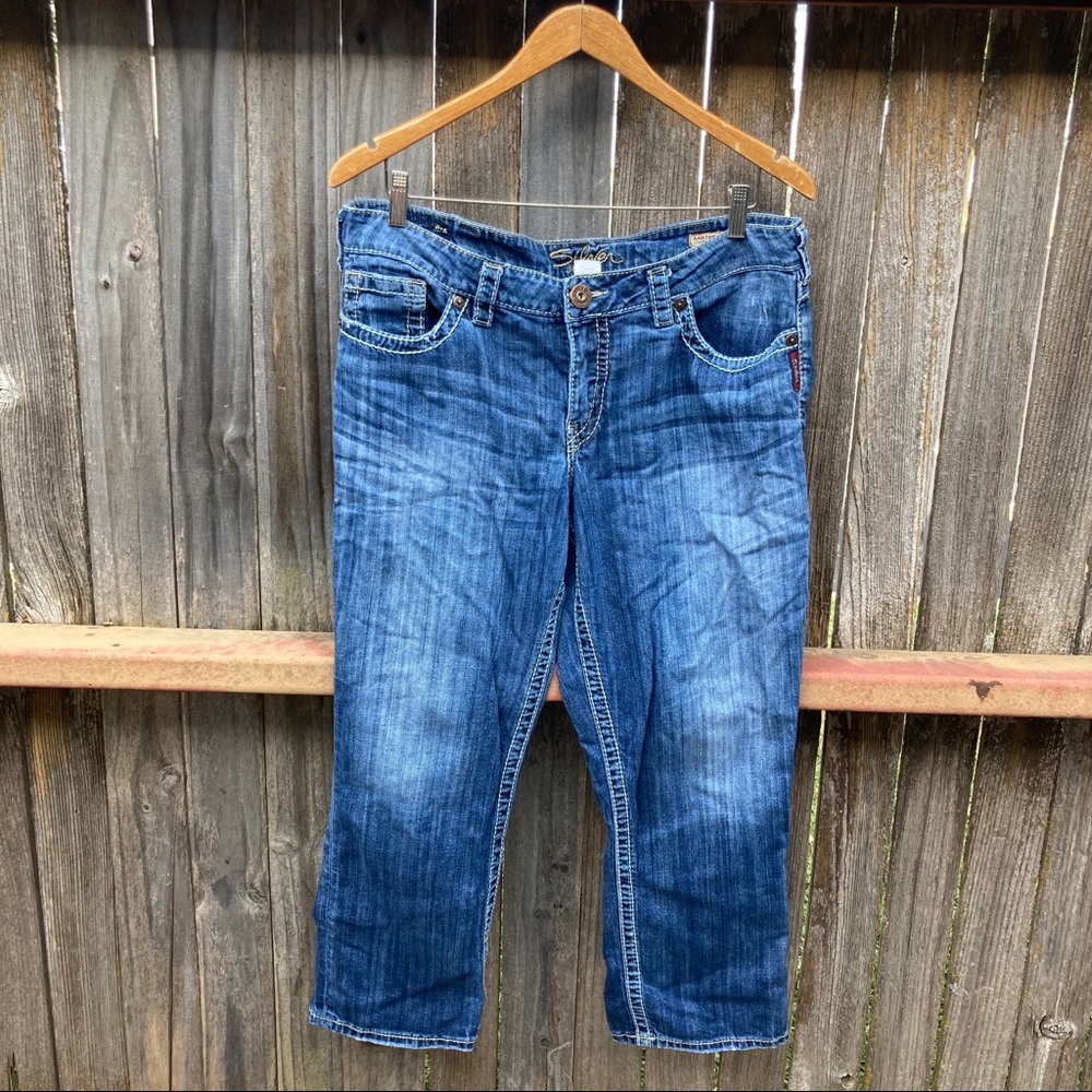 Silver Jeans Santorini Capris size 16
